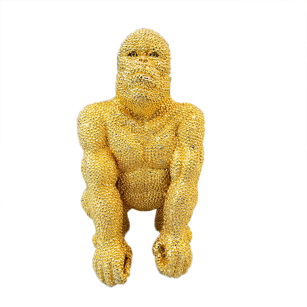 Gorilla klein - goud